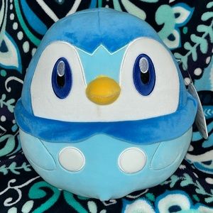Squishmallows Piplup Pokemon NWT 10” HTF!